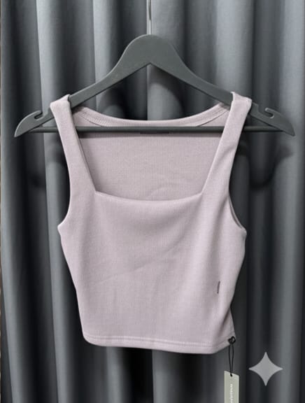 Square Neck Sleeveless Top