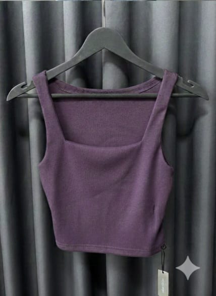 Square Neck Sleeveless Top