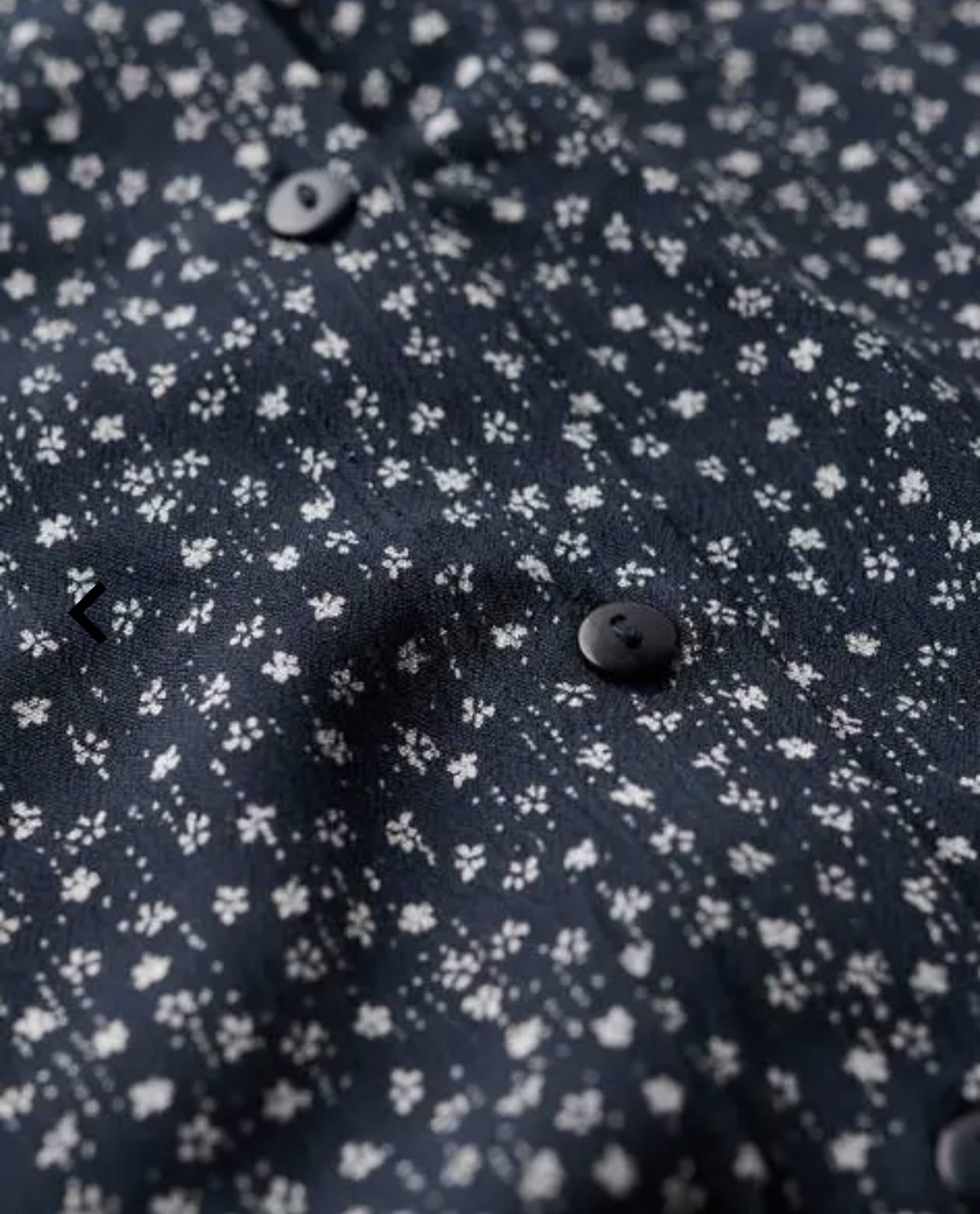 SUPERDRY Printed Button Short Sleeves Midi Tea Dress