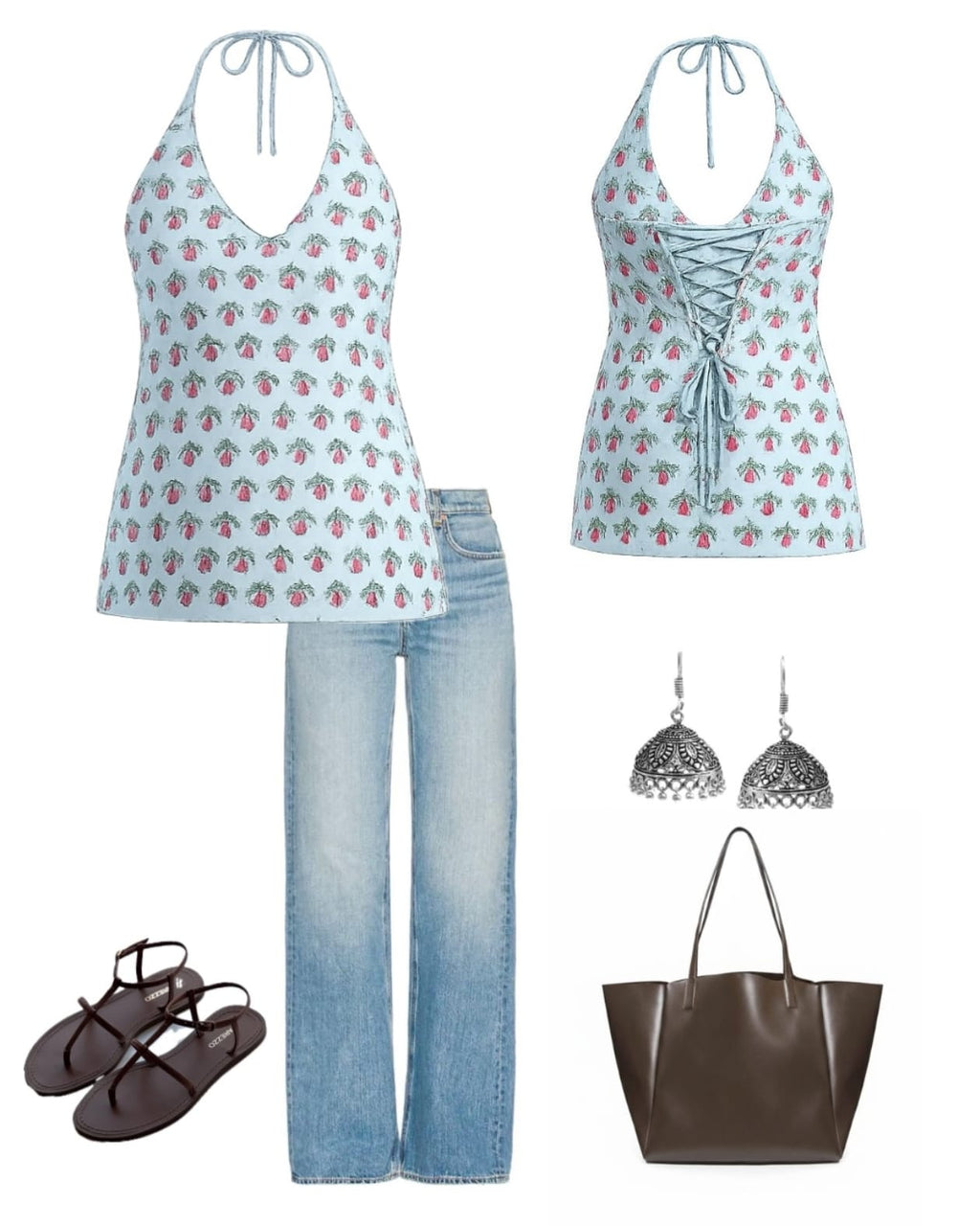Halter Neck kurti