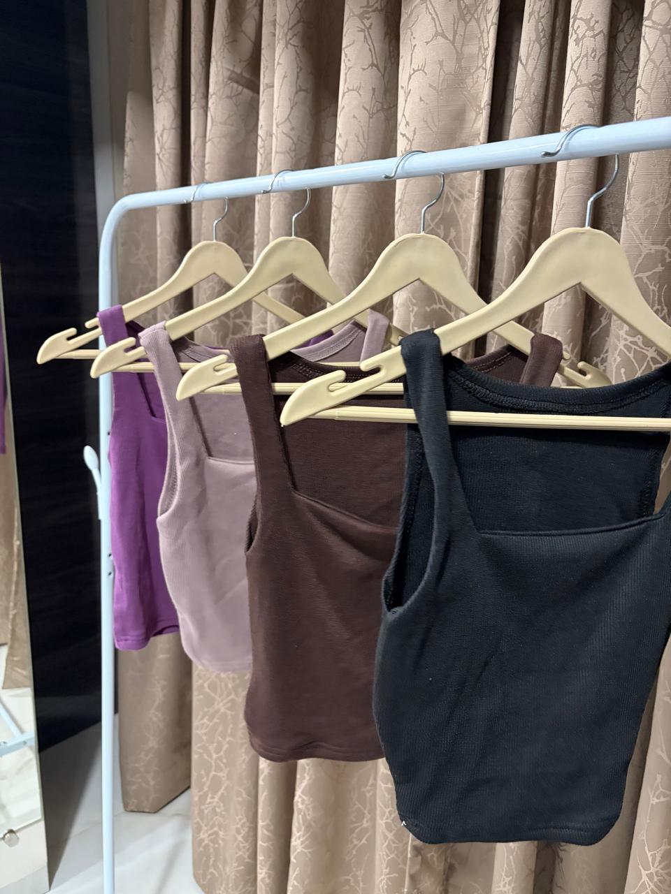 Square Neck Sleeveless Top